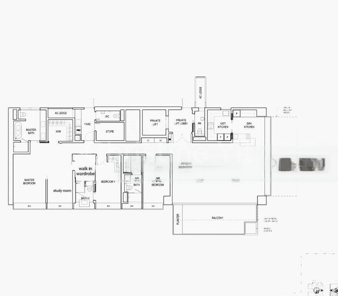 4 Bed Condo for Rent in  Boulevard 88 - Image 8